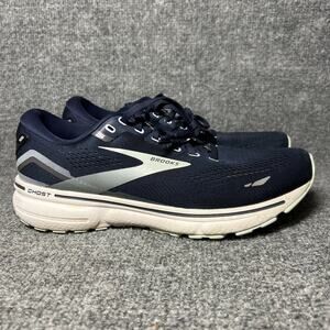 Brooks Ghost 15 1203801B450 Women's US 10.5 B Sneakers Dark Blue Running Shoes